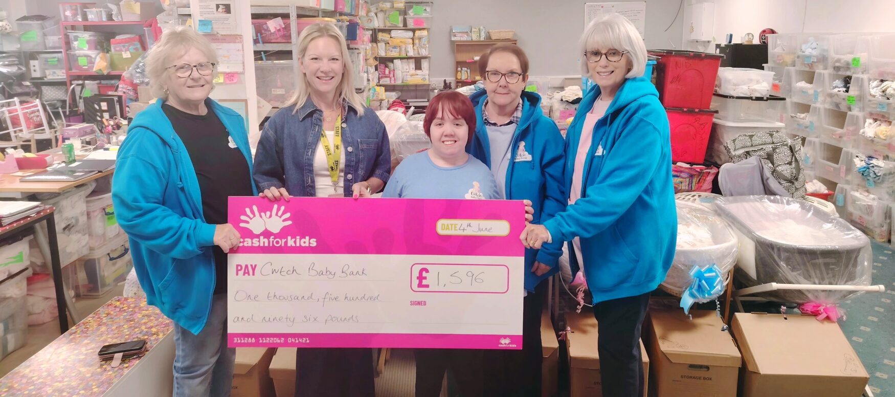 Cwtch Baby Bank Cash 4 Kids Funding